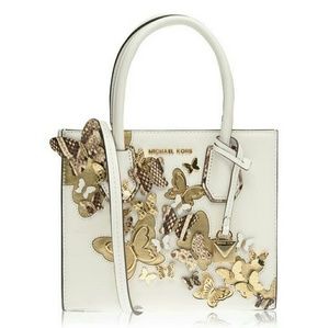 michael kors mercer butterfly bag